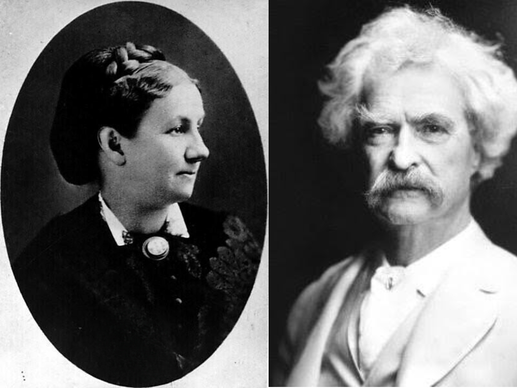 Mark Twain and Mary Mason Fairbanks